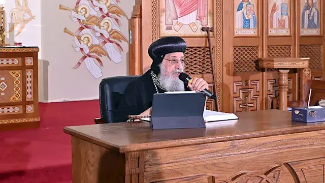 البابا تواضروس: توليت مسؤولية...