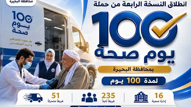 غدًا.. انطلاق حملة "100 يوم صح...