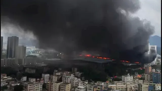 مقتل وإصابة 7 أشخاص إثر حريق هائل في مبنى سكني بالصين
