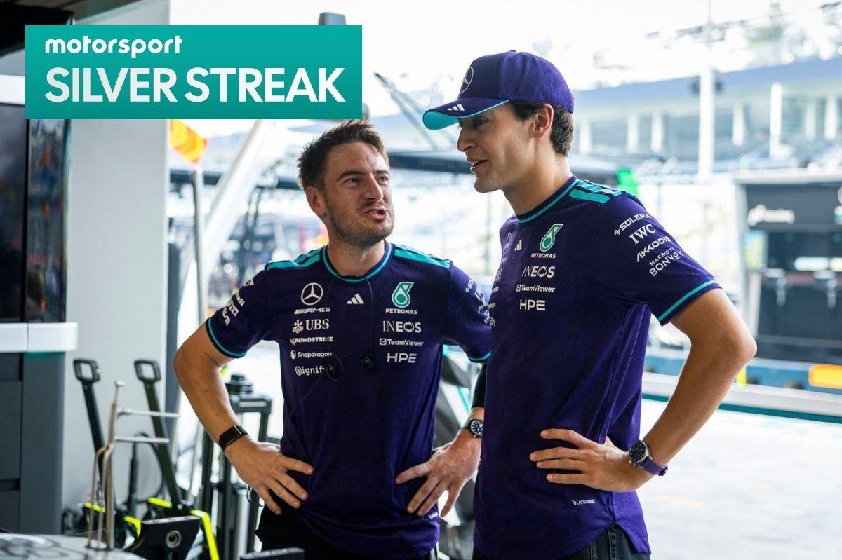 George Russell forced to race with used Mercedes parts after Singapore GP crash