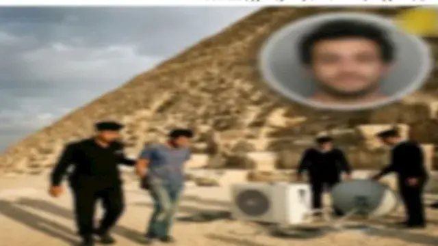"دش وتكييف فوق الهرم".. القصة الكاملة لفيديو أشعل السوشيال ميديا
