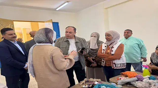رئيس هيئة تنمية الصعيد يتفقد عددا من المشروعات في بني سويف