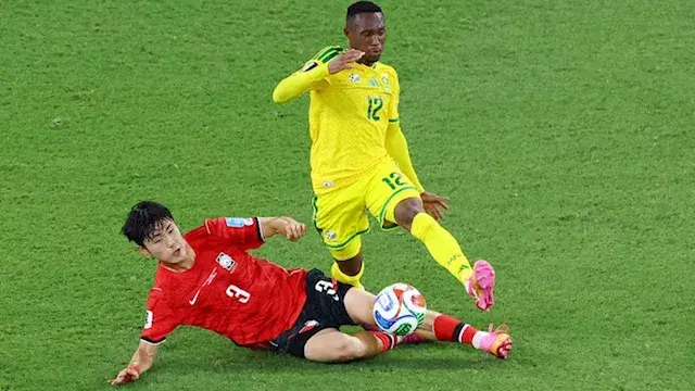 ملخص مباراة جنوب أفريقيا وكوري...