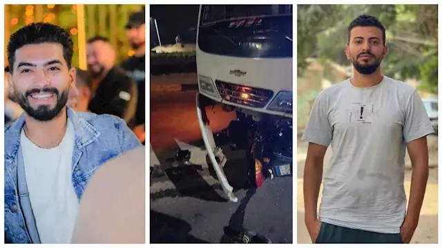 كان ينتظر مولوده الأول.. ننشر صور "محمد مسلم" أحد ضحايا حادث السادات
