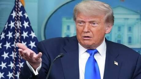 ترامب ينفي وجود تقرير لـ "أكسيوس" عن عرض لتخفيف العقوبات على إيران ويطالب بسحبه