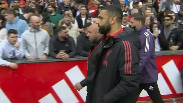 ماذا فعل محمد صلاح بعد خسارة ليفربول أمام مانشستر يونايتد؟