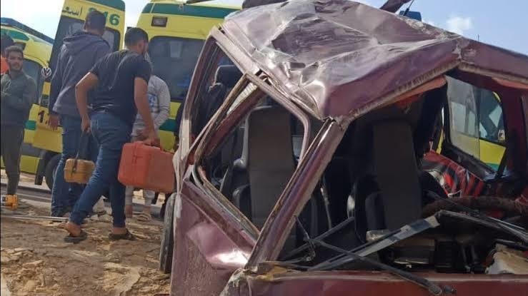 البحيرة.. إصابة 7 أشخاص إثر ان...
