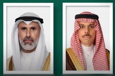 وزيرا خارجية السعودية والكويت...