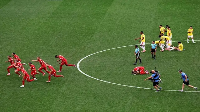 منتخب سويسرا يهزم كولومبيا برك...