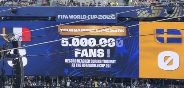 مونديال 2026 يتخطى حاجز 5 ملاي...