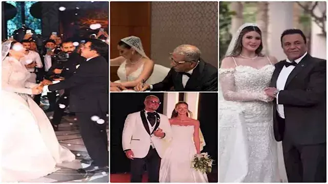 ابنة تامر هجرس ونجل سيد رجب.....