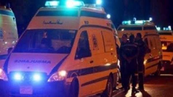 إصابة شخصين في انقلاب سيارة بط...