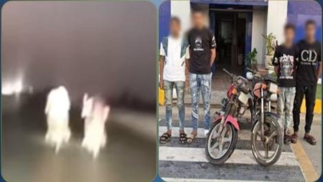إشارات خادشة للحياء.. القبض عل...