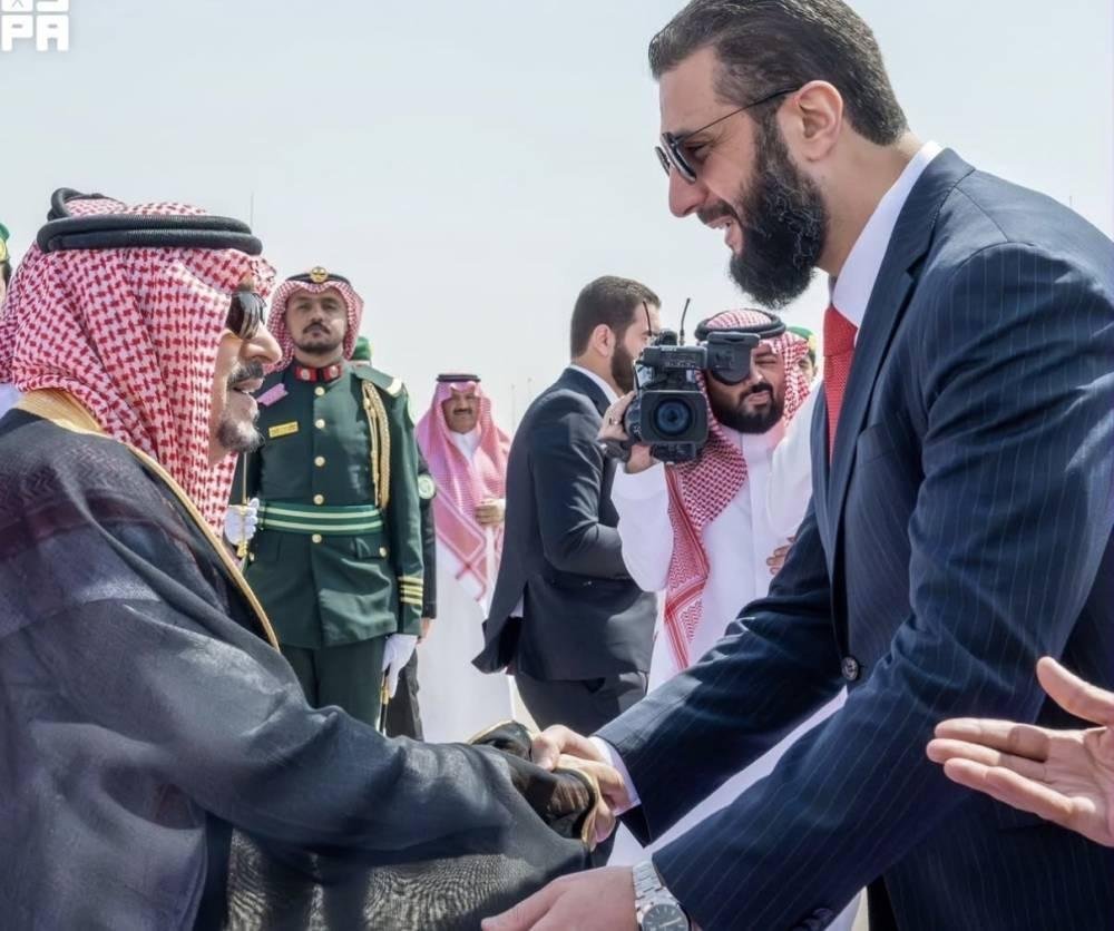 الرئيس السوري يصل إلى الرياض