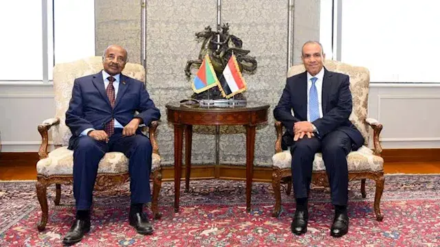 وزير الخارجية يستقبل نظيره الإ...
