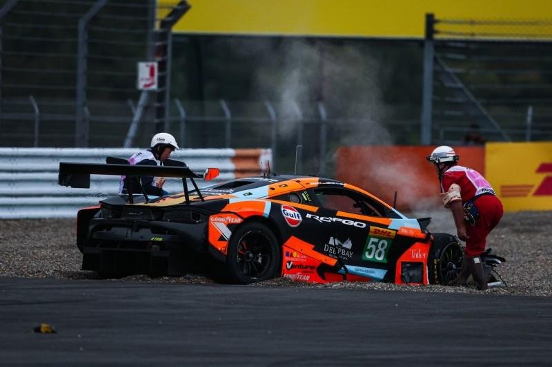 Huge Aston Martin-McLaren LMGT3 crash deemed racing incident after stewards probe