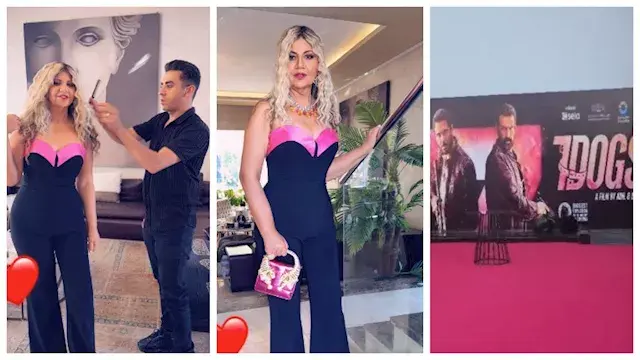 بالصور- بوسي شلبي في العرض الخ...
