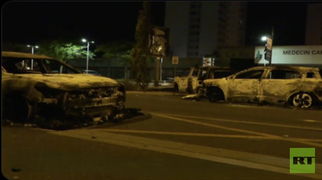 إصابة 8 عناصر من الشرطة خلال أعمال شغب اندلعت في وسط فرنسا