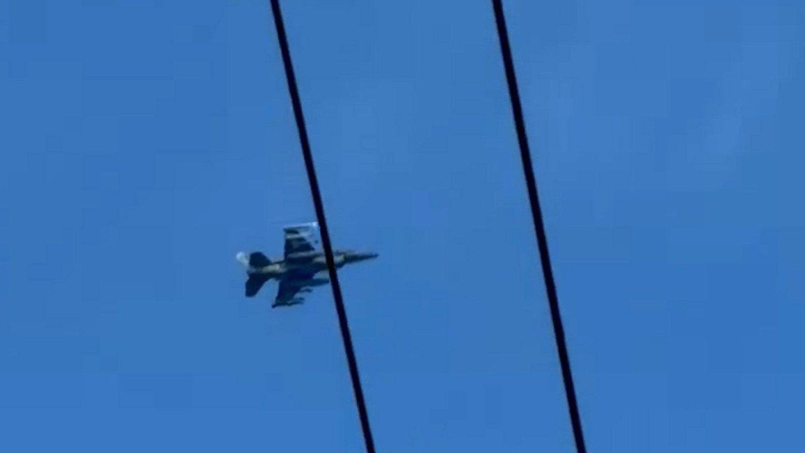 F-16s intercept two aircraft n...