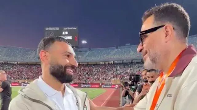 ماجد المصري ينشر فيديو مع محمد...