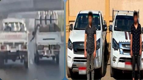 القبض على سائقي سيارتين لأدائه...