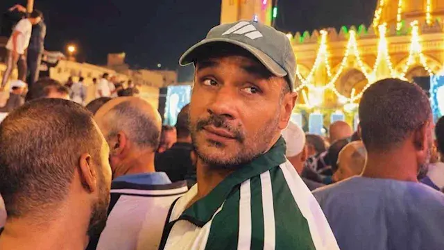 محمد عطية ينشر صورًا من زيارته لمولد السيد البدوي في طنطا