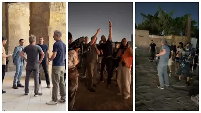 بالصور| أحمد عز وسامي الشيخ يو...