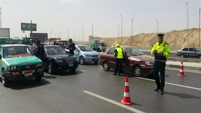 كثافات مرورية بالدائري والبحر...