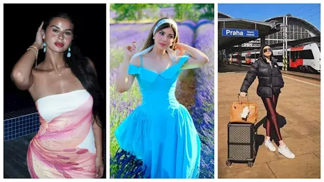 منة عرفة في المالديف وإلهام شا...