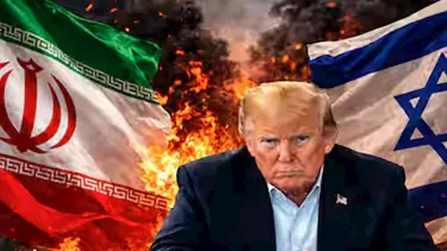 ترامب بعد هجوم إيران على إسرائ...