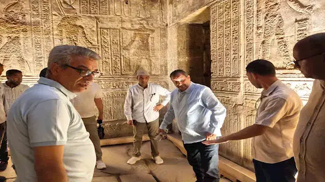 تفاصيل مشروع ترميم الرامسيوم و...
