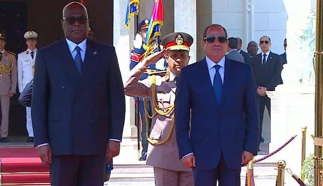 السيسي يستقبل رئيس الكونغو الد...