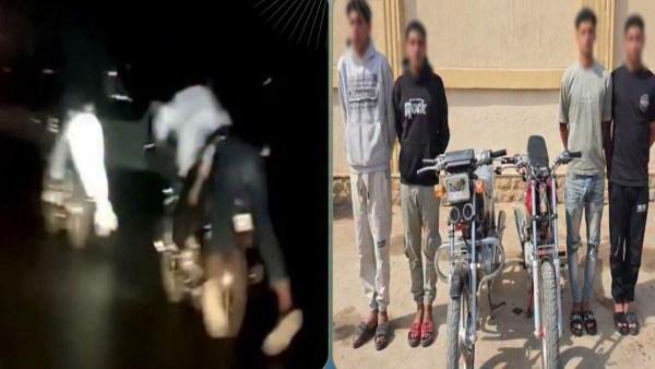 القبض على المتهمين بالإستعراض بسياراتهم بالمنوفية