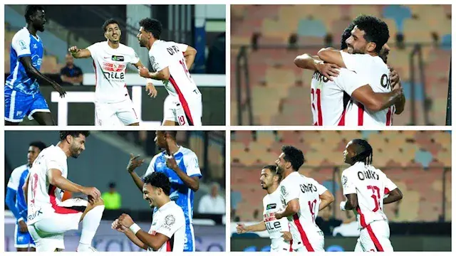 ناصر منسي يختتمها.. ملخص شوط الزمالك وإيه إس بورت الثاني في دوري أبطال أفريقيا