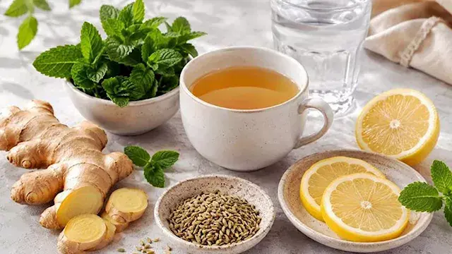 5 مشروبات تنظف جسمك وتحسن الهض...