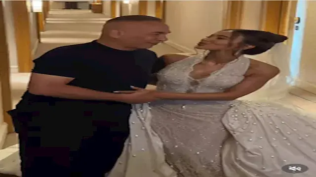 مرتضى منصور في حفل زفاف ابنة إ...