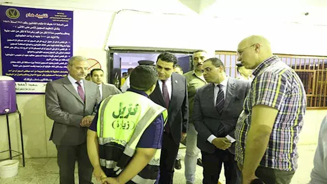 النيابة العامة تتابع جودة الخدمات الطبية والمعيشية بمركز إصلاح وتأهيل الوادي الجديد | صور
