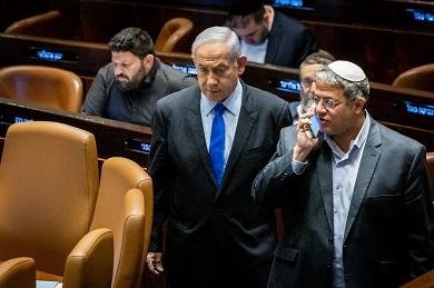 نتنياهو يتعهد بمنصب وزاري بارز لبن غفير في الحكومة المقبلة