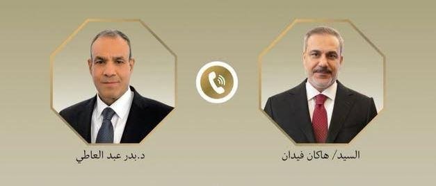 وزير الخارجية ونظيره التركي يؤ...