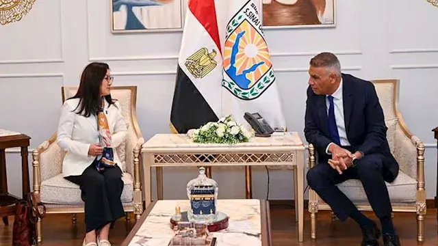 جنوب سيناء والأمم المتحدة يناقشان تسريع التحول الأخضر بشرم الشيخ (صور)