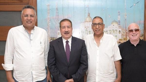 محافظ بورسعيد يلتقي نائبي رئيس...