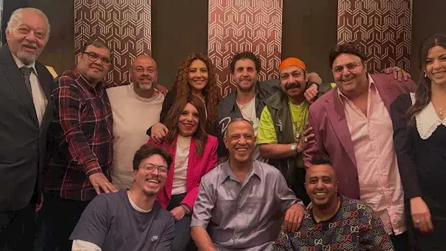 مي كساب تنشر صورة مع أبطال "ال...