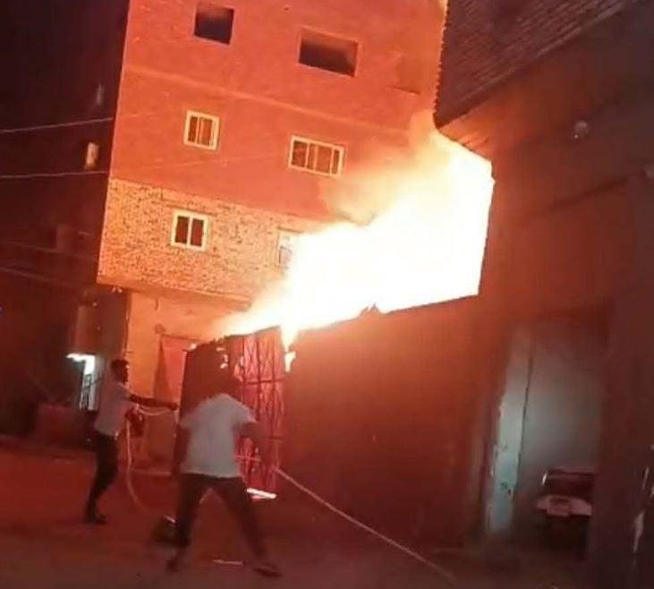 السيطرة على حريق اندلع في معرض...