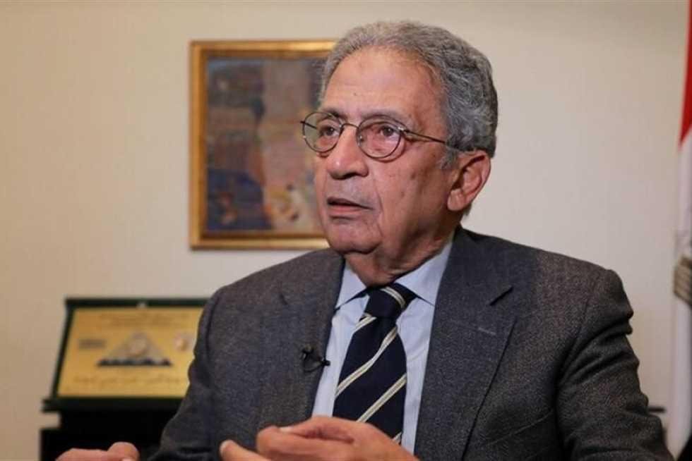 عمرو موسى بعد التوصل إلى اتفاق...