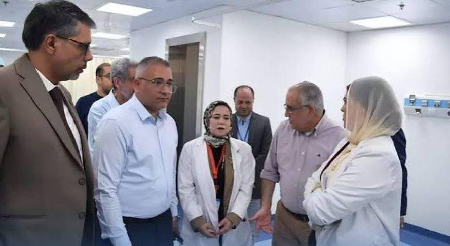 رئيس هيئة التأمين الصحي يتفقد...