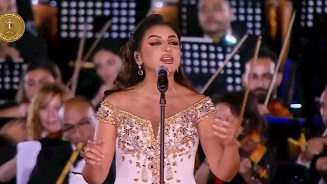 خاص| كواليس غناء أنغام النشيد الوطني في افتتاح الأوكتاجون