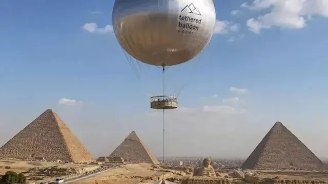 أوراسكوم بيراميدز، البالون الث...