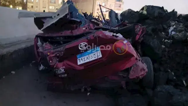 8 مصابين بعد تصادم مروع أعلى ا...