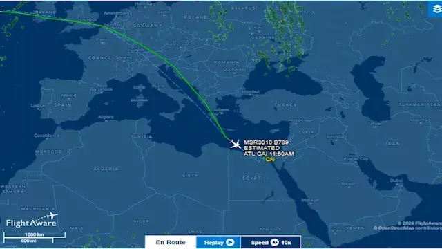 دخلت الأجواء المصرية.. أين وصل...