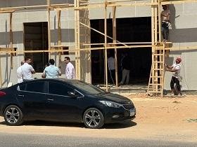 بدء أعمال التجهيزات بمدينة الص...
